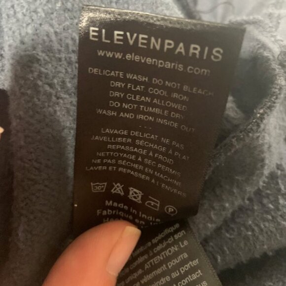 Elevenparis x Banksy Brandalised "Love Rat" Edgy Grunge Street Sweatshirt XXL - Picture 8 of 9